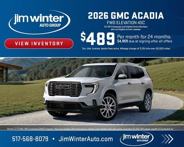 2026 GMC Acadia Denali