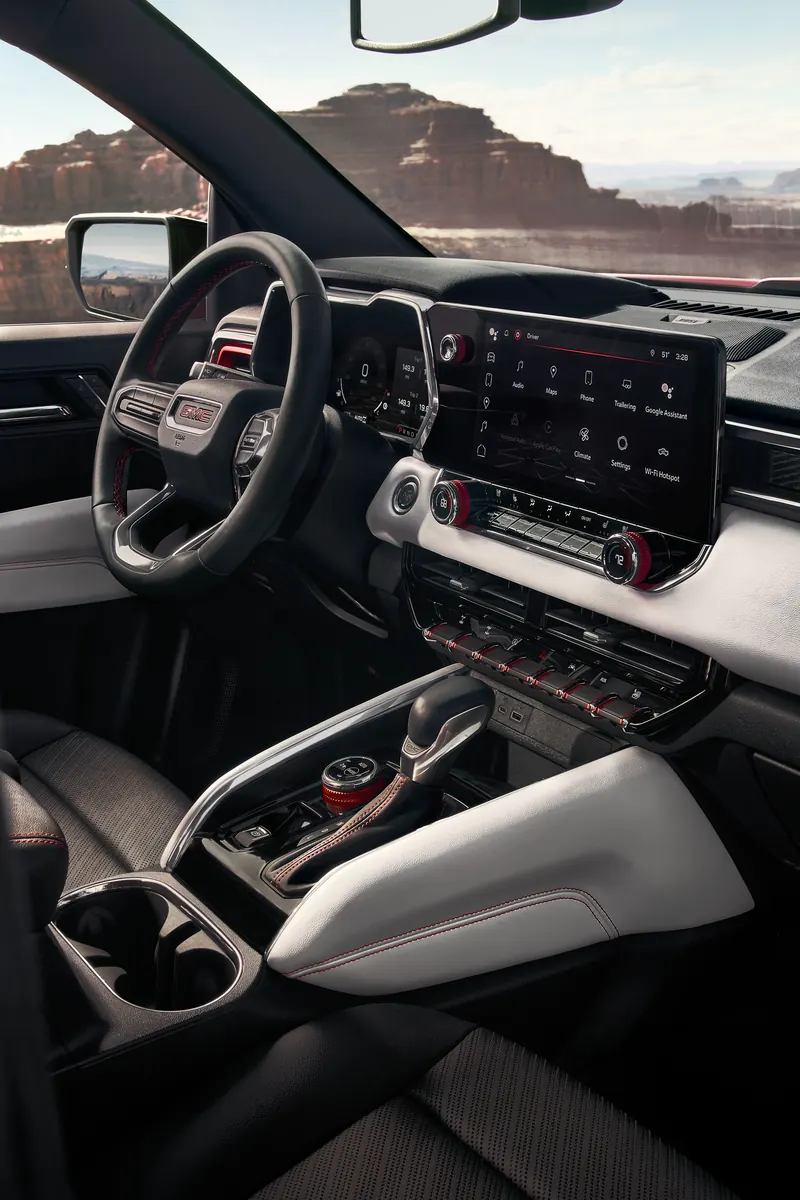 2026 GMC Canyon infotainment system at Jim Winter Automotive Group in Jackson MI