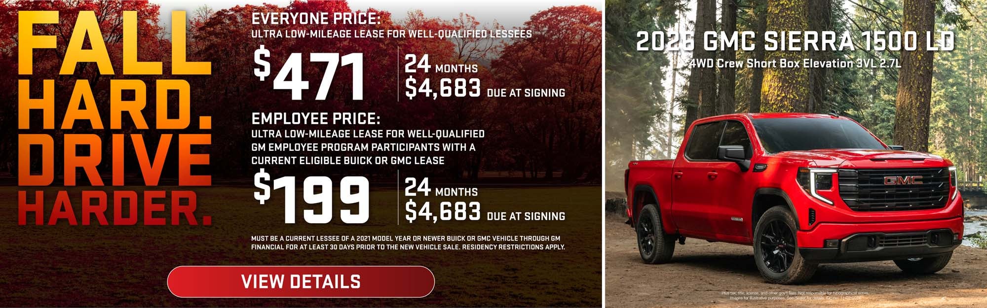 Sierra 1500 Elevation 4WD · Crew Cab · Short Box · 3VL · 2.7